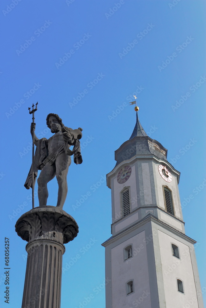 Fototapeta premium Neptun und Münster