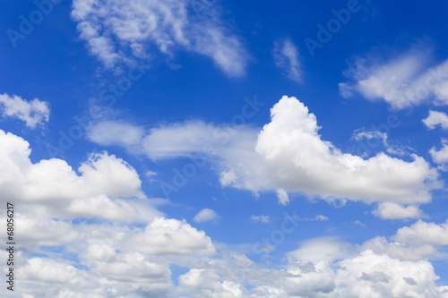 blue sky with cloud closeup © WS Films