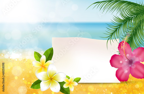 Spiaggia, mare, messaggio
