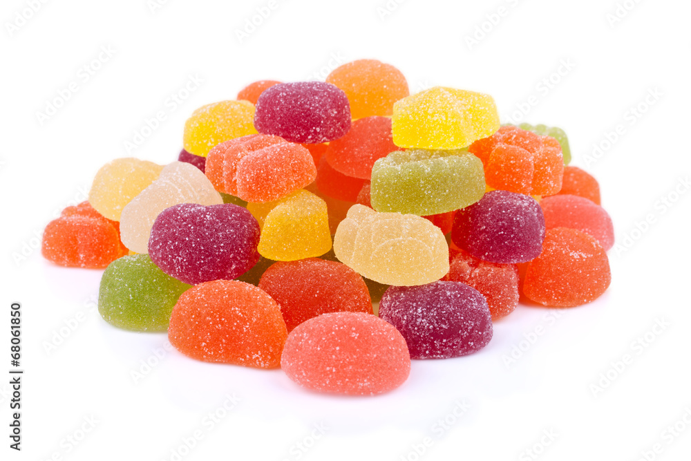 Yummy Heap of Sweet Jelly Candies Yummy Heap of Sweet Jelly Candies