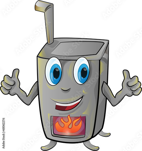 stove cartoon