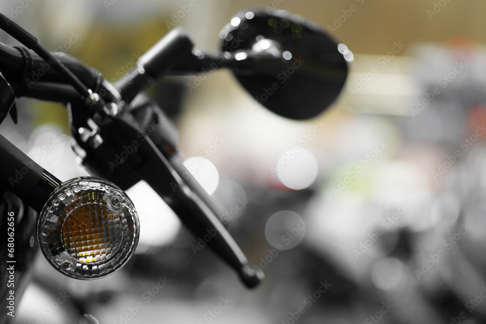 Naklejka premium Motorcycle detail