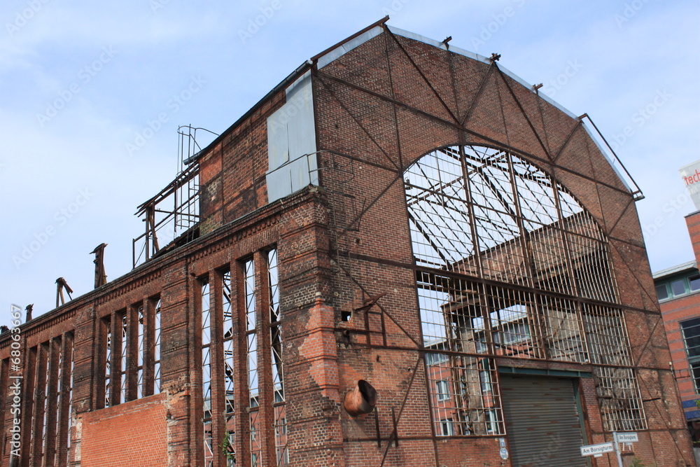 Obraz premium Historische Fabrikhalle der einstigen Borsigwerke