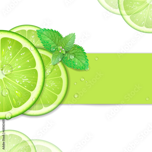background of lime