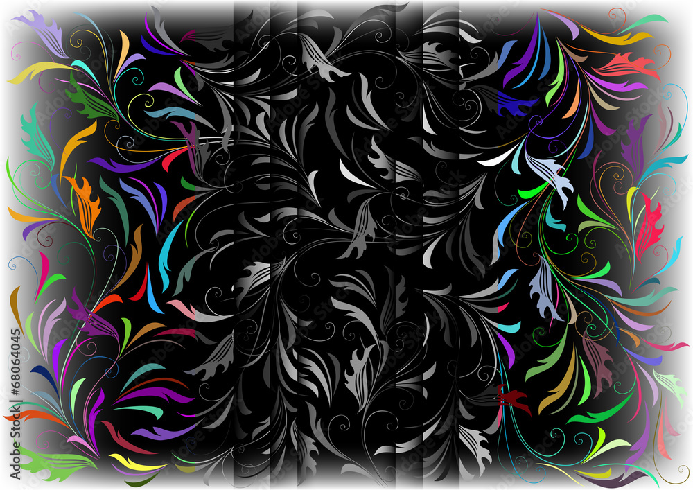 Abstract floral background Abstract floral background
