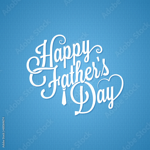 fathers day vintage lettering background