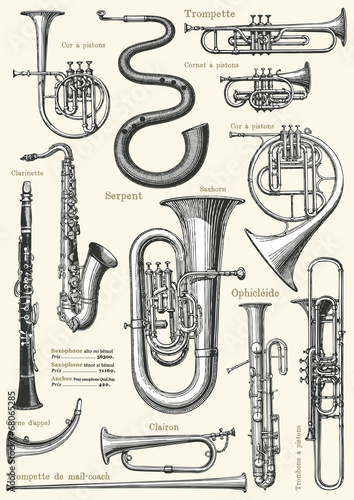 French music poster