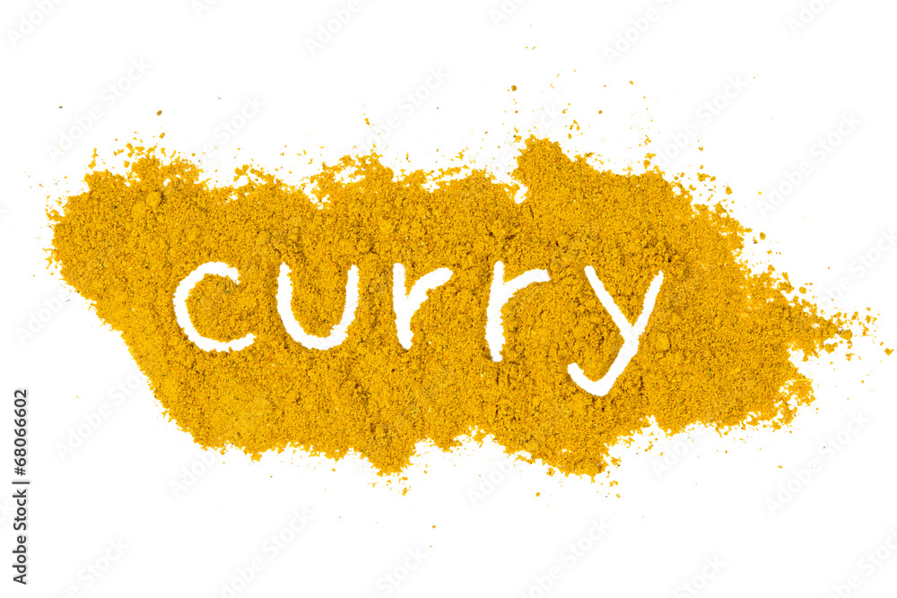 Curry powder - obrazy, fototapety, plakaty 