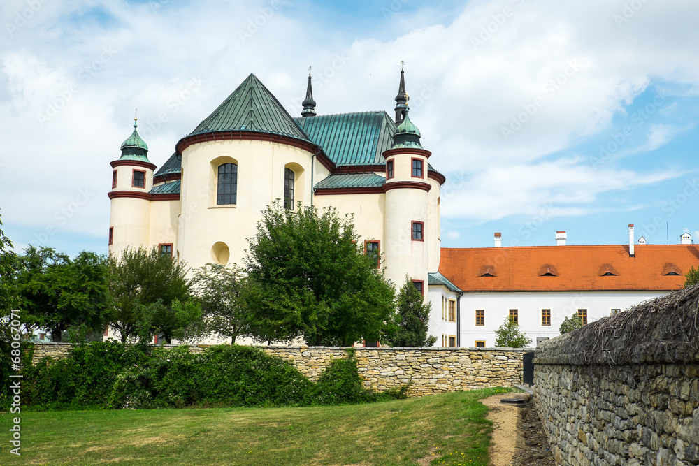 Temple of the Holy Cross Finding, Litomysl, Czech Republic