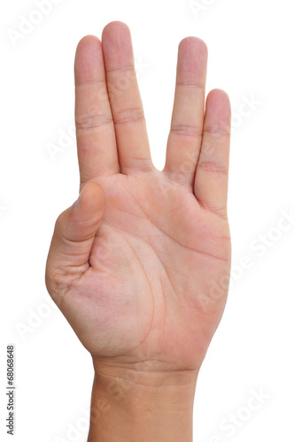 Obraz na plátně Vulcan salute