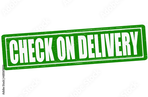 Check on delivery