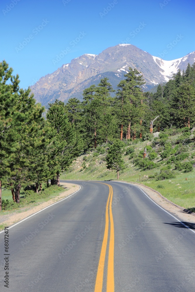 Naklejka premium Rocky Mountains, Colorado
