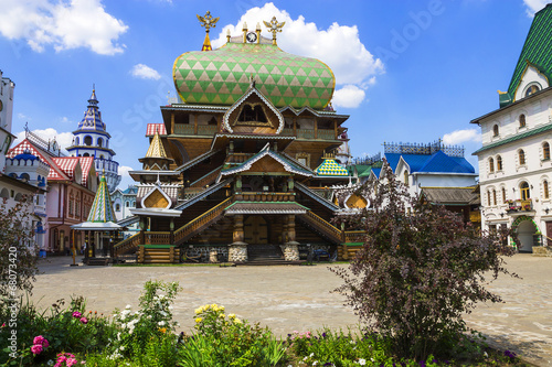 Photography building Izmailovo Kremlin, Moscow, Russia