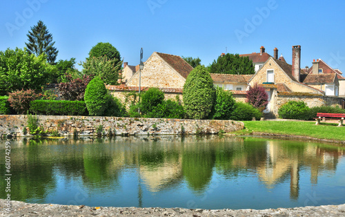 France, the picturesque village of Thoiry photo