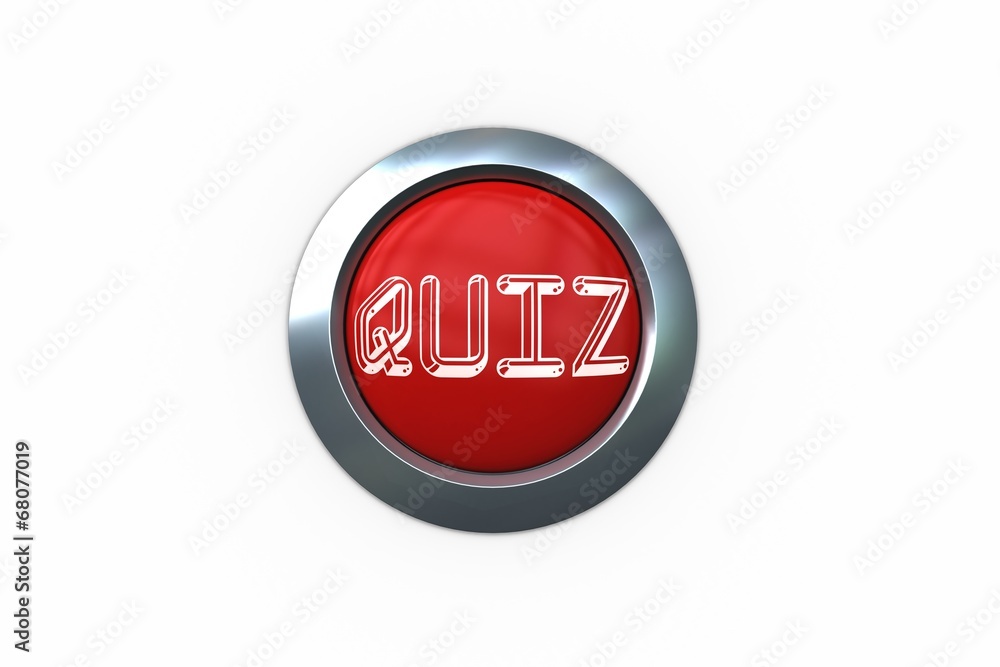 Quiz on digitally generated red push button Quiz on digitally generated red push button