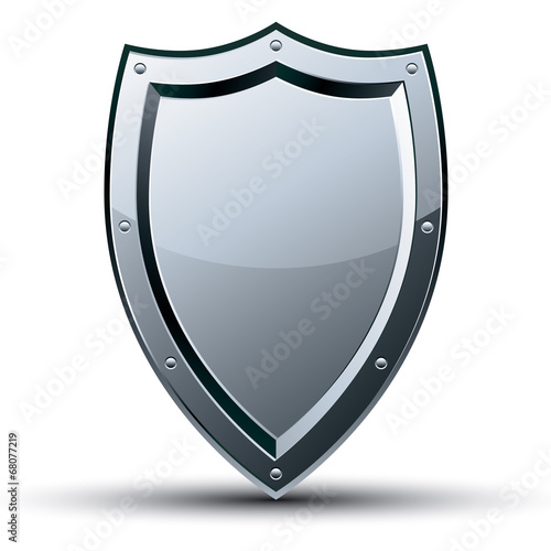 Shield icon isolated.