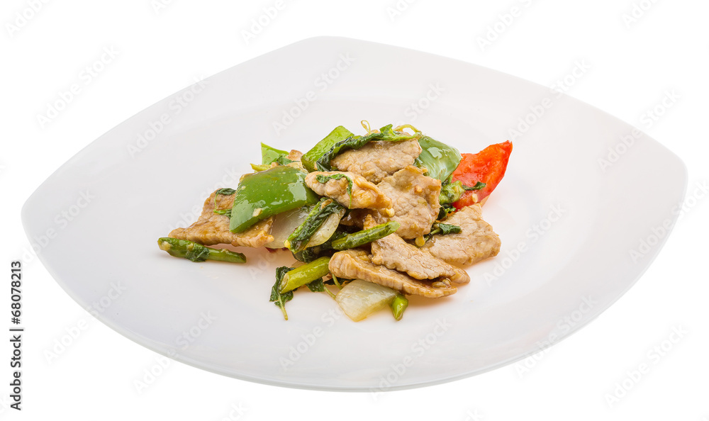 Pork with vegetables Pork with vegetables