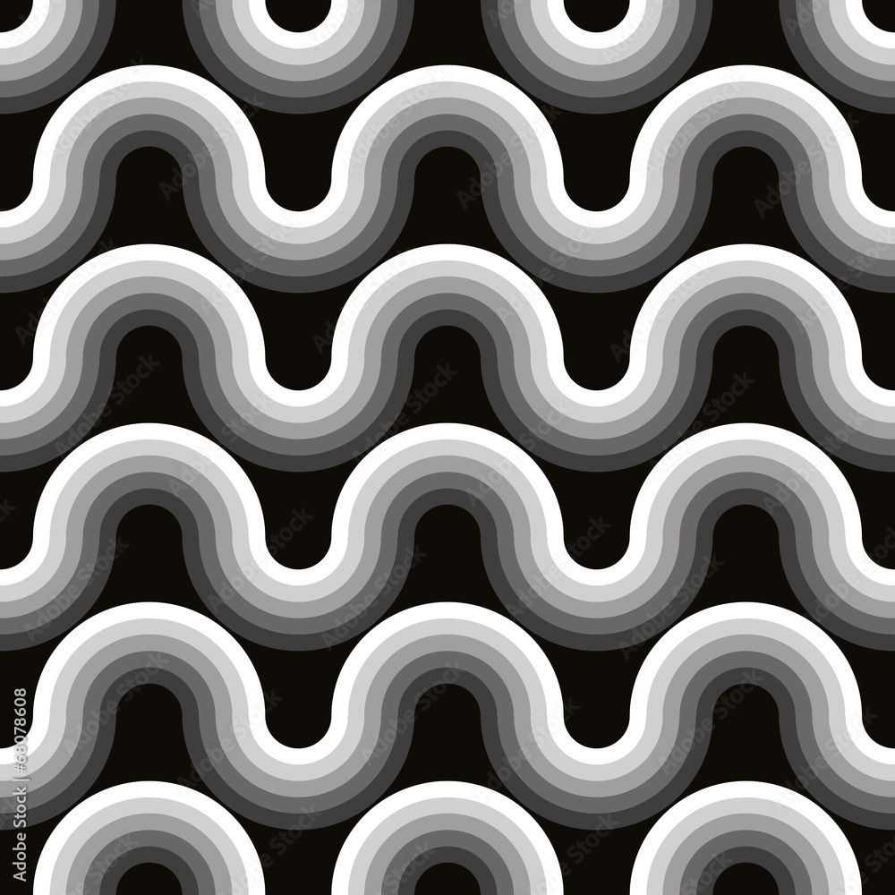 Wavy lines seamless pattern. Wavy lines seamless pattern.