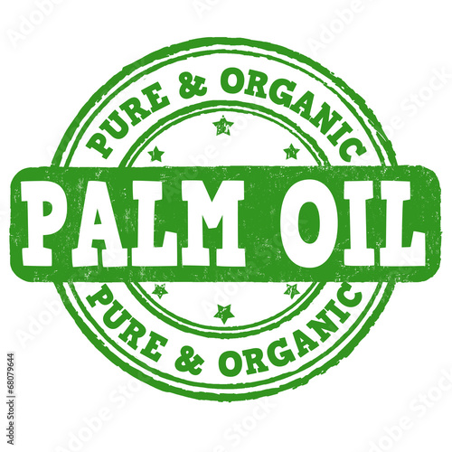 Palm oil  stamp