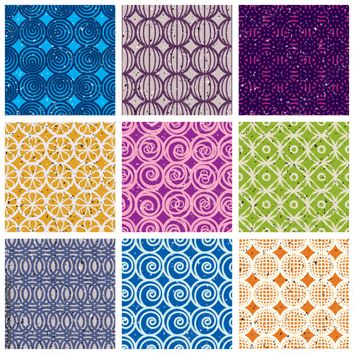 Seamless geometric patterns 2.
