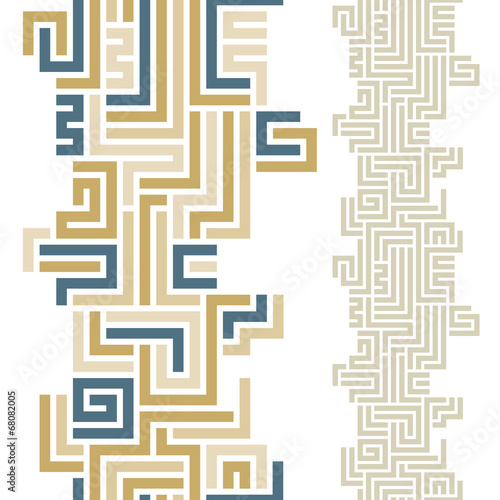 Maze seamless pattern.