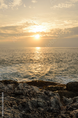 Sunset on the Andaman Sea  Cape Promthep