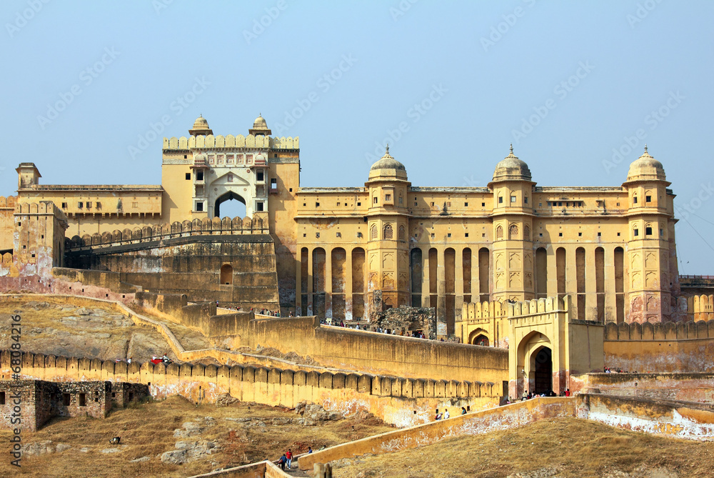 Amber fort in Jaipur India
