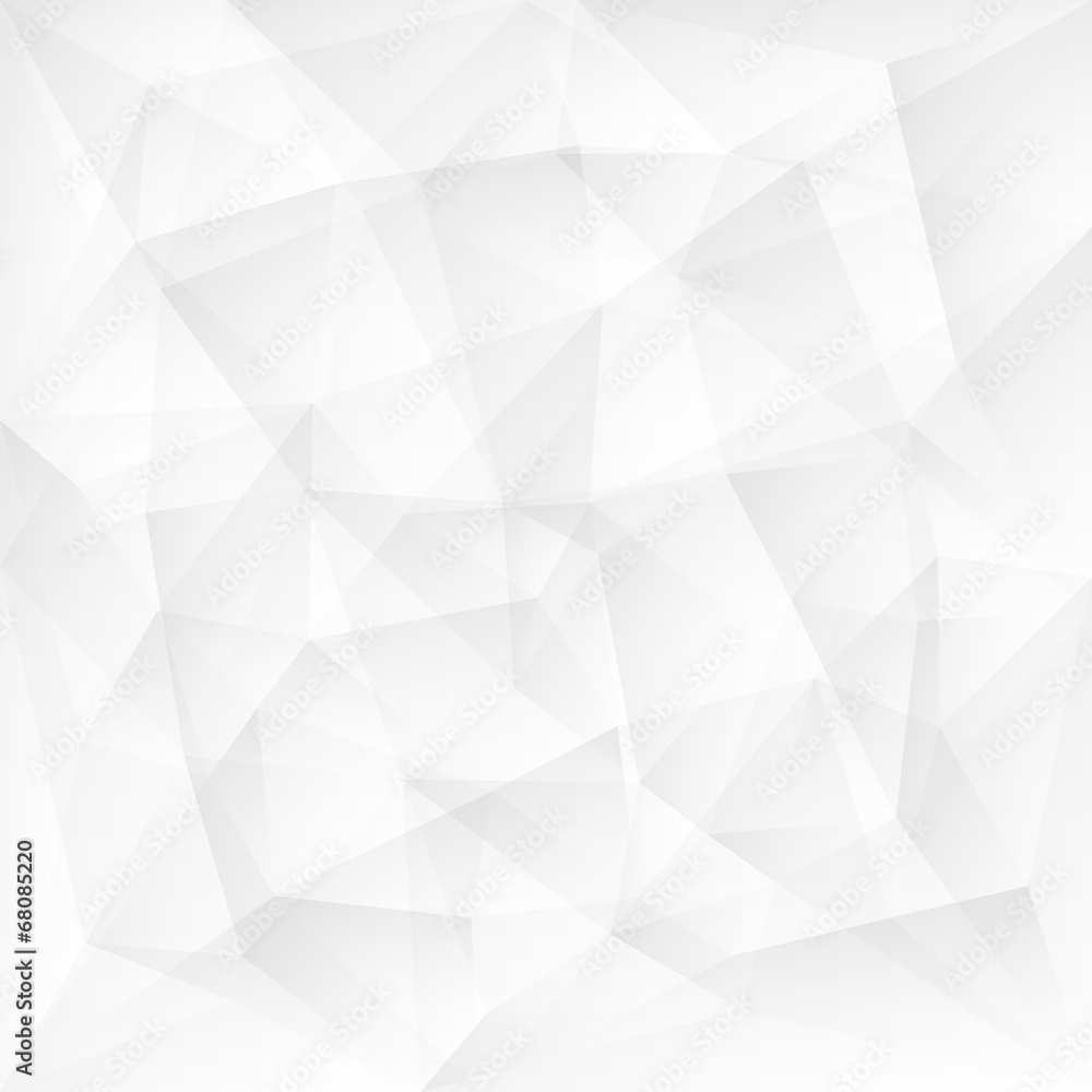 Abstract white triangle polygonal background Abstract white triangle polygonal background
