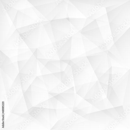 Abstract white triangle polygonal background © sky_max