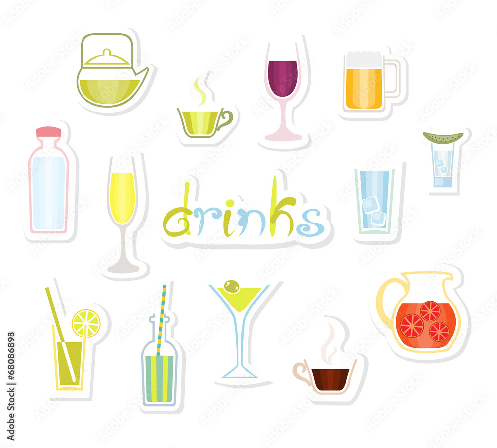 Drinks Icons Drinks Icons