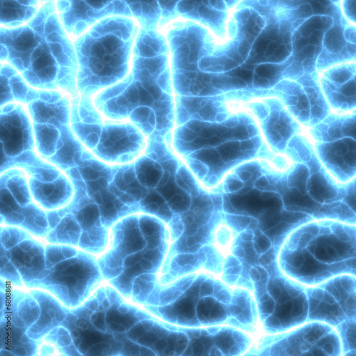 Plasma electricity abstract seamless generated hires texture