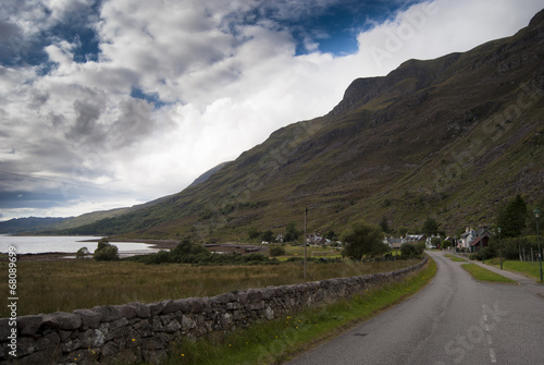 Obraz na płótnie tra ullapool e torridon - scozia #05 w salonie