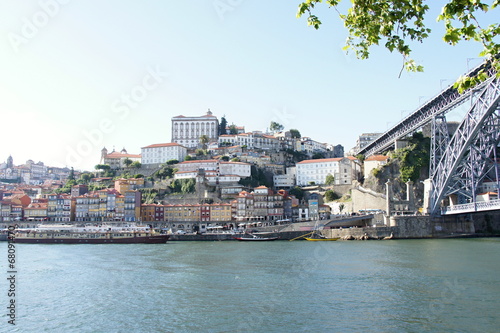 Douro river and historical centre of Porto, Portugal © dalajlama