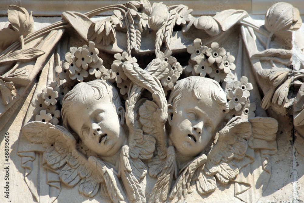 cherub decoration St Paul’s Cathedral