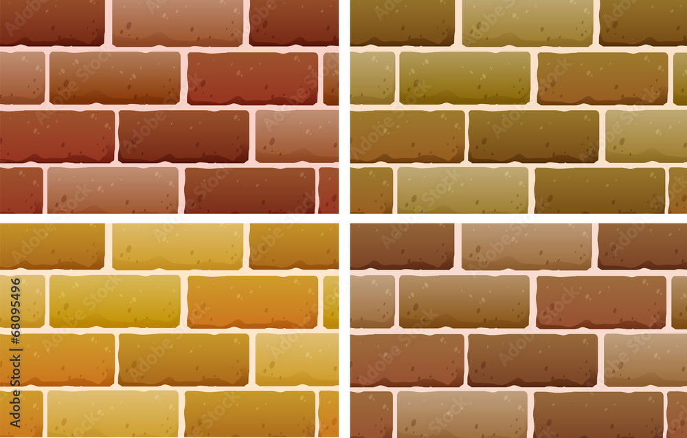 Obraz premium Brick designs