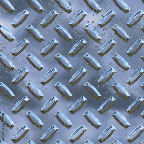 Fototapeta diamond plate background