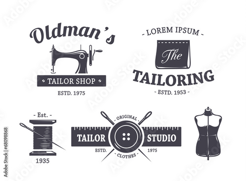 Vintage Tailor Emblems