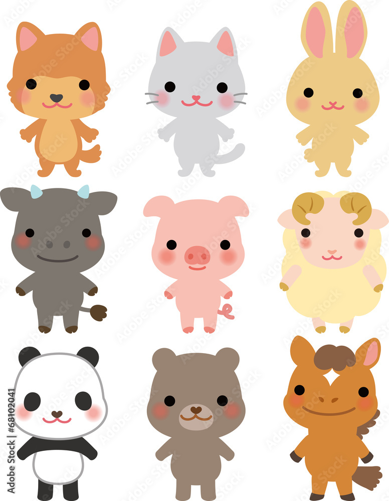 Fototapeta premium 身近な動物