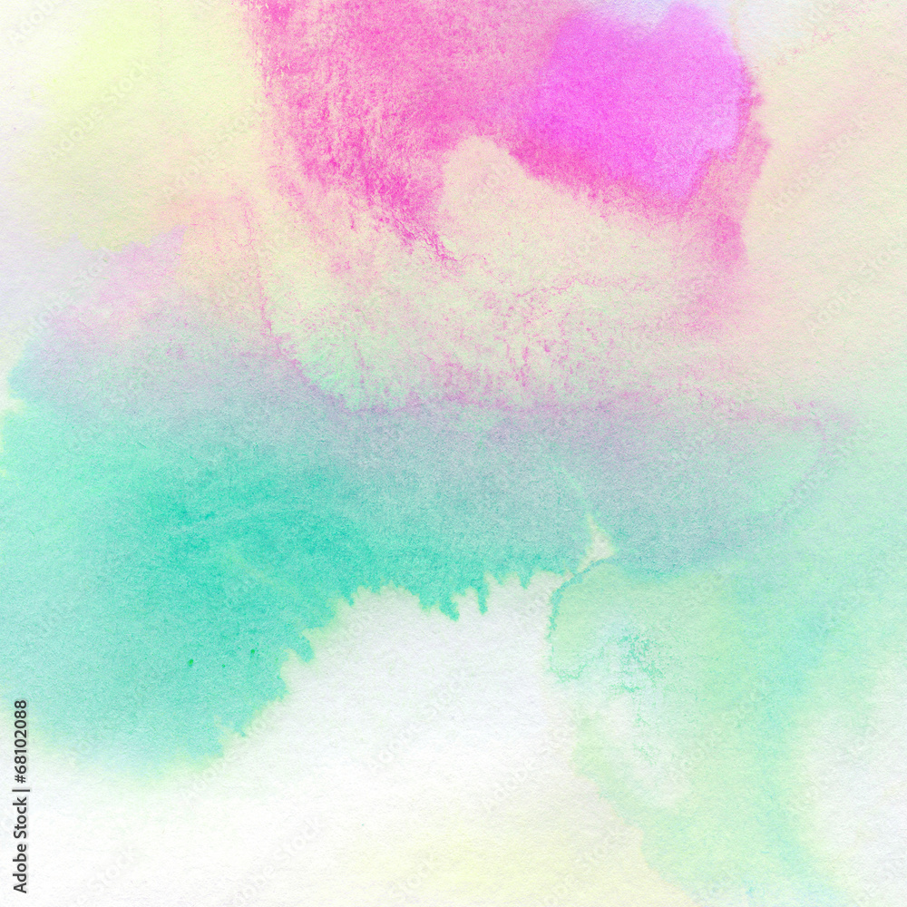 Obraz premium Abstrakcjonistyczna kolorowa akwarela malujący tło