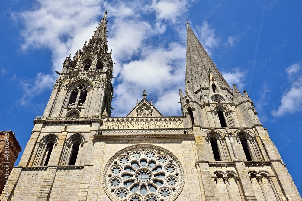 Fototapeta premium Kathedrale Notre-Dame de Chartres