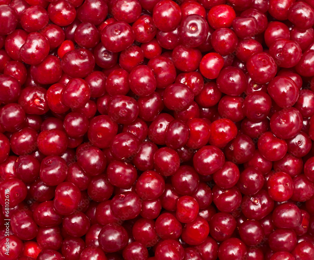 Dark red cherries Dark red cherries