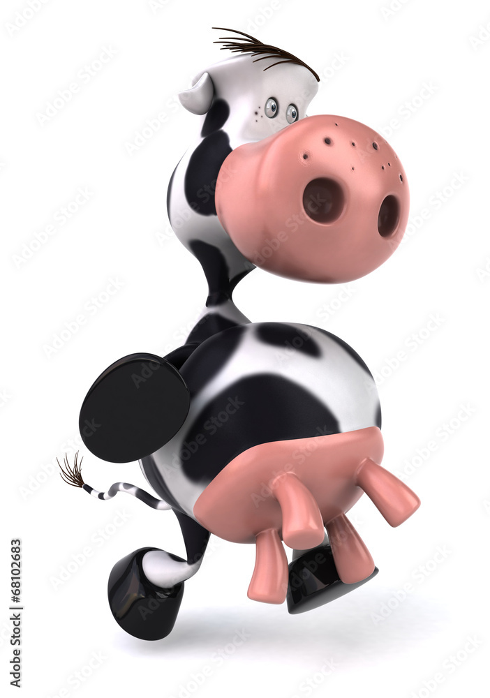 Fototapeta premium Fun cow