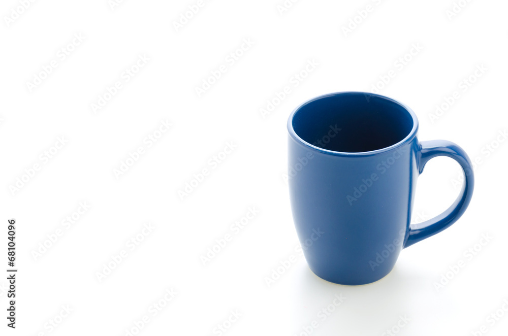 Mug isolated on white Mug isolated on white