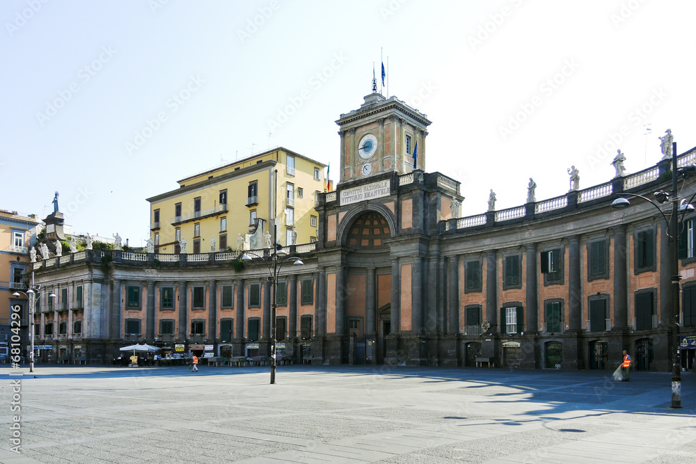 National College on Piazza Dante Alighieri, Naples