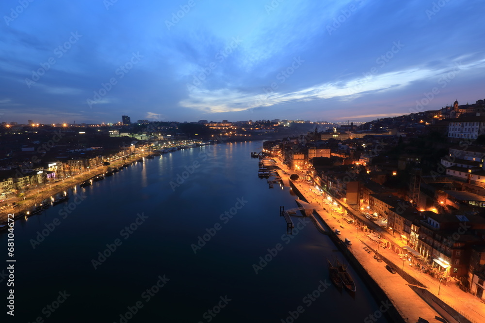 Douro river and Porto