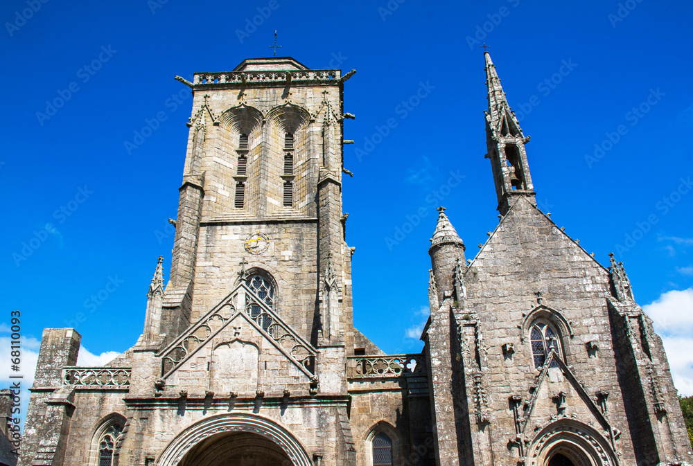 Eglise Saint Ronan et chapelle Pénity à Locronan, Finistère
