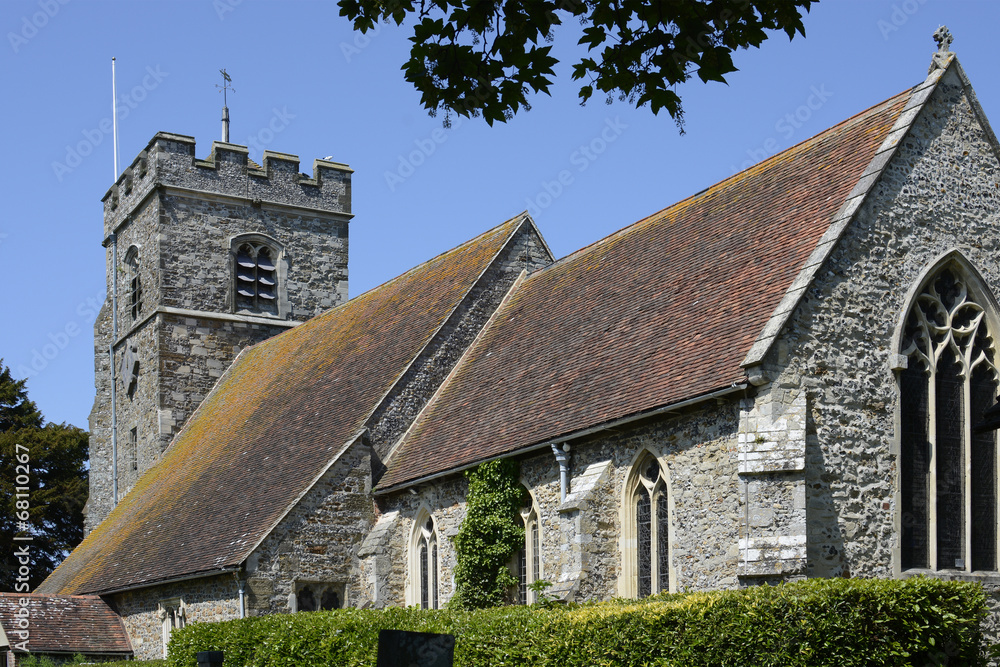 Saint Mary's church. Felpham. Bognor. England Saint Mary's church. Felpham. Bognor. England