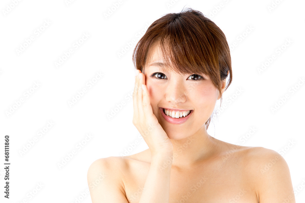 attractive asian woman skin care image attractive asian woman skin care image