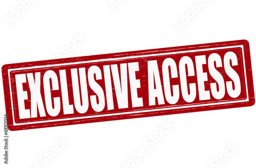 Exclusive access