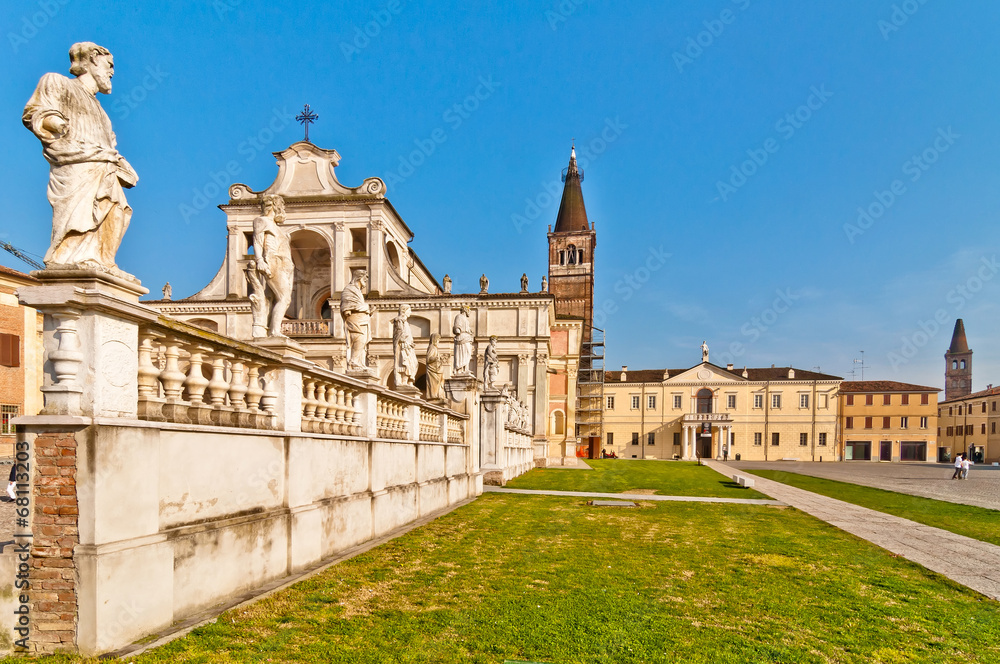 Polirone Abbey in San Benedetto Po, Italy